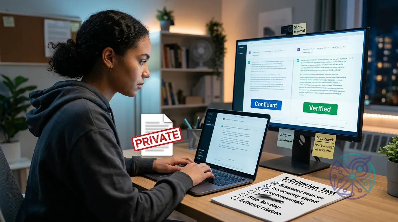 Step-by-step workflow demonstrating What are the biggest risks of using AI for learning (accurac