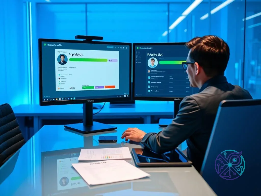 Step-by-step workflow demonstrating How does the HiredScore Workday integration change recruitin