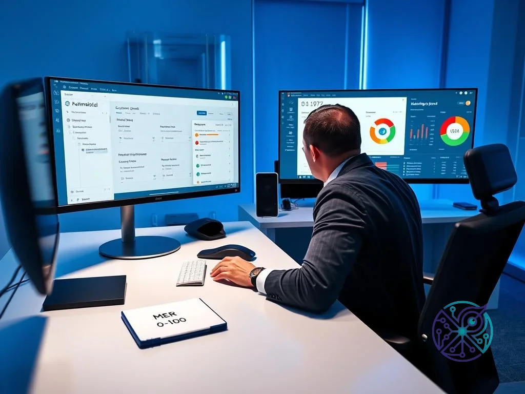 Step-by-step workflow demonstrating the marketing efficiency ratio (MER) and how do you track it